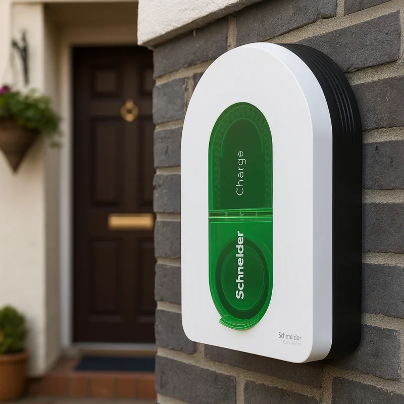 Recharge borne auto schneider